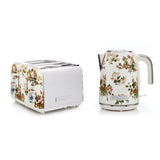 Laura Ashley 1.7L Jug Kettle and 4 Slice Toaster Combo Rosemore
