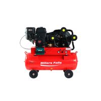 Millers Falls 15HP 150L 3 Cylinder Belt Drive Petrol Air Compressor