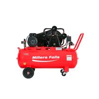 Millers Falls 3HP 100L 3 Cylinder Belt Drive Electric Air Compressor