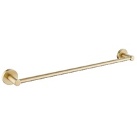 Ideal Single Towel Rail Brushed Gold