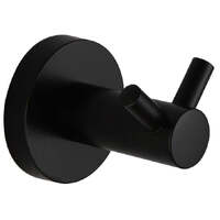 Ideal Double Robe Hook Black