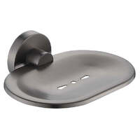 Ideal Soap Dish Brushed Gun Metal