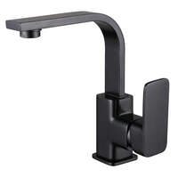 Elegant Basin Mixer Swivel Black