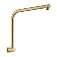 Limpid Shower Arm Brushed Gold