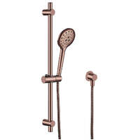 Ideal Hand Shower On Rail Rose Gold