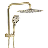 Ideal Shower System Brushed Gold