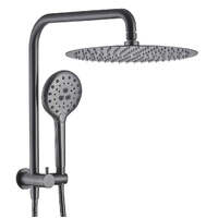 Ideal Shower System Brushed Gun Metal