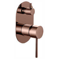 Ideal Wall Mixer With Diverter Rose Gold