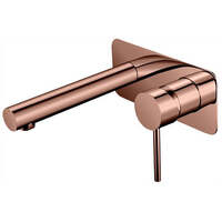 Ideal Wall Mixer With Outlet Rose Gold