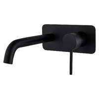 Ideal Wall Mixer With Outlet Black