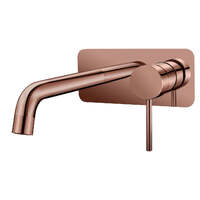 Ideal Wall Mixer With Outlet Rose Gold