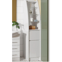 Lucas Bathroom Linen Cabinet Tallboy 1800mm LU1800KB