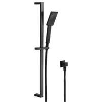 Bonza Hand Shower On Rail Black