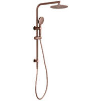 Cuter Shower System With Rail Rose Gold