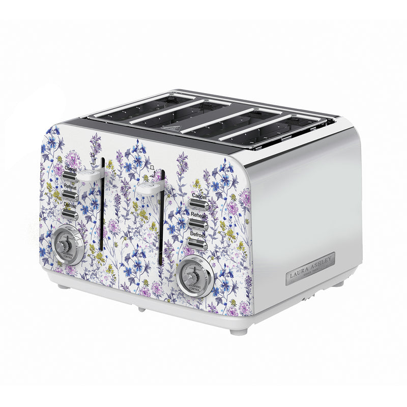 Laura Ashley 4 Slice Toaster Wild Meadow LAT4WM