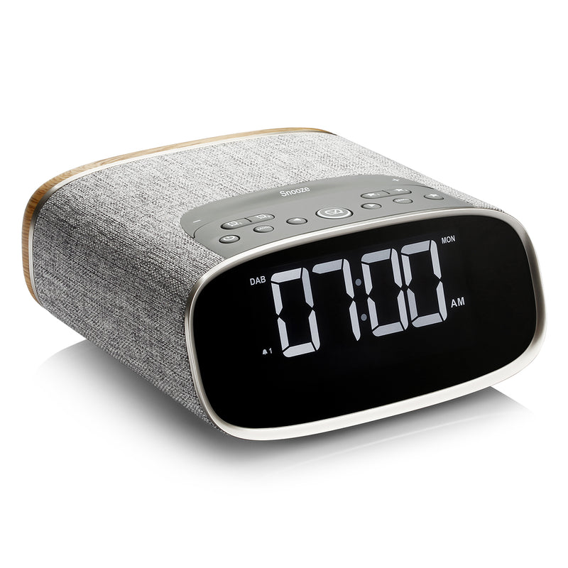 VQ Lark DAB+ Clock Radio Oak