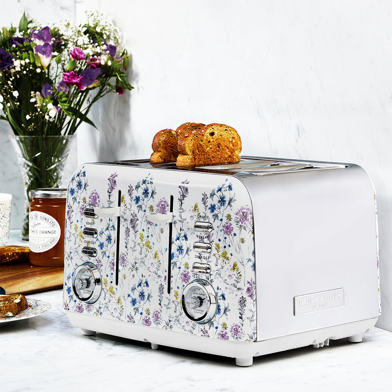 Laura Ashley 4 Slice Toaster Wild Meadow LAT4WM