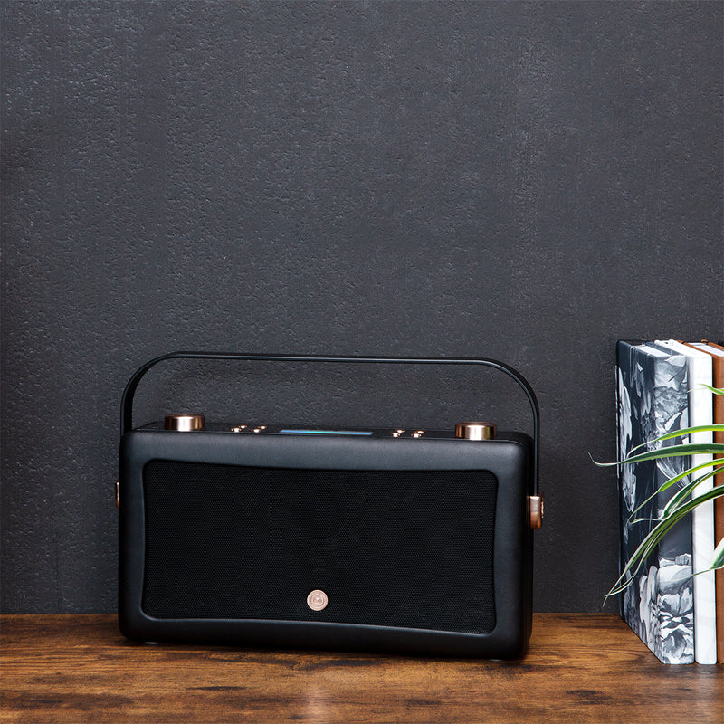 VQ Hepburn Voice with Amazon Alexa Black and Copper VQHVBC