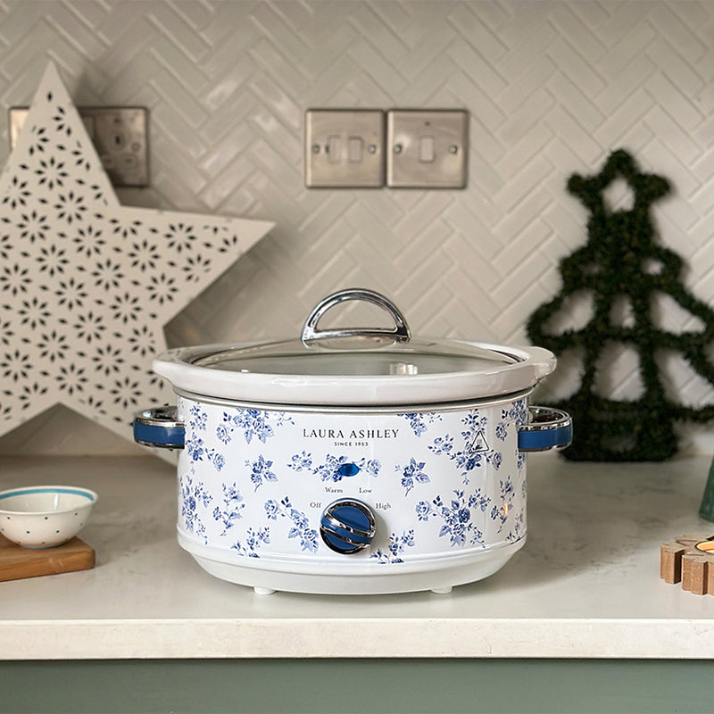 Laura Ashley 3.5L Slow Cooker China Rose