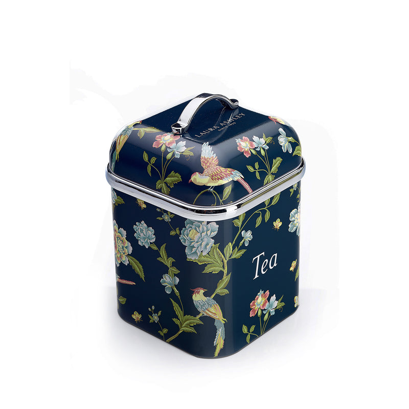 Laura Ashley Elveden Canister Set of 3 Navy Blue