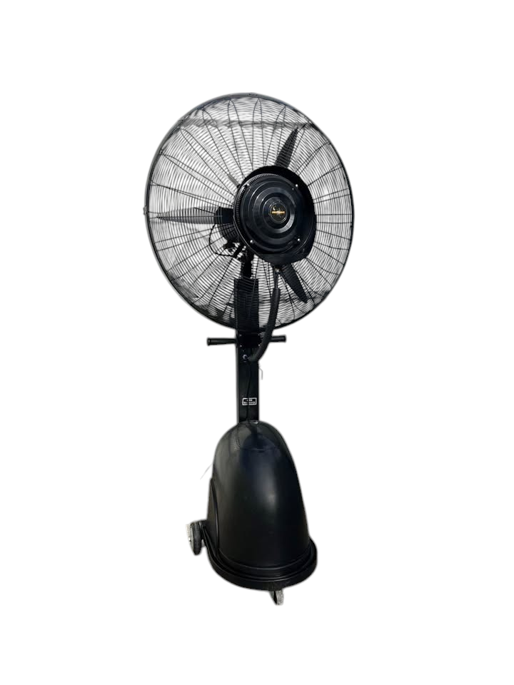 Millers Falls Pedestal Misting Fan 750mm - 49L - 260W FANMI750