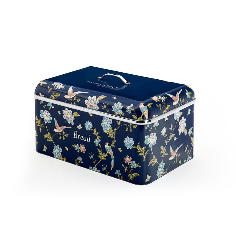 Laura Ashley Elveden Bread Bin Navy