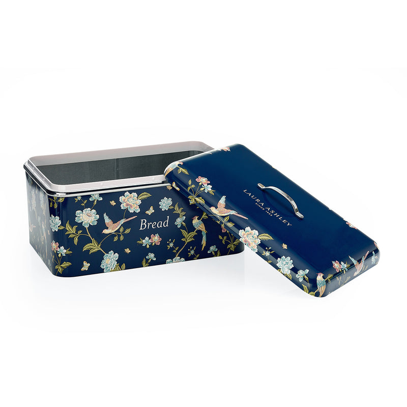 Laura Ashley Elveden Bread Bin Navy