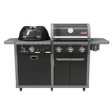 Coleman Revolution Dual Fuel Gas & Charcoal BBQ Black Gloss