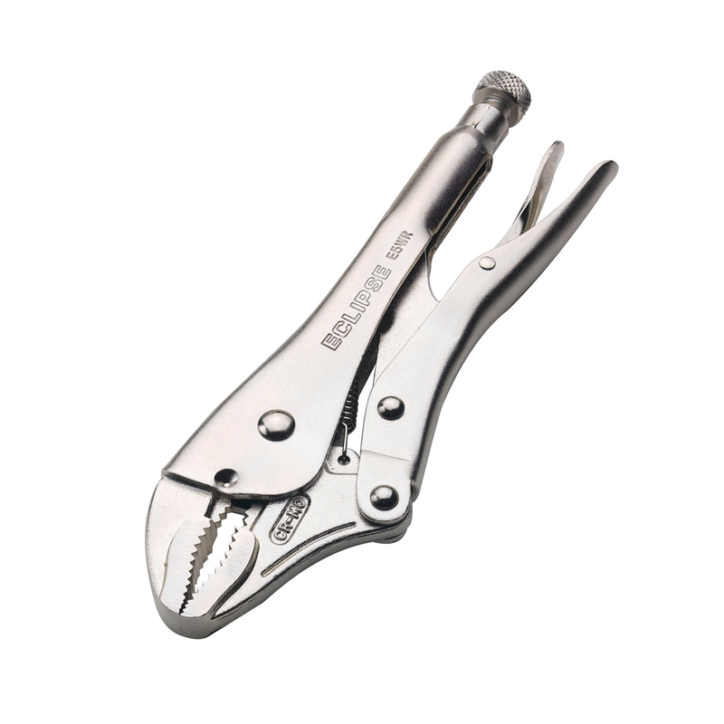 Eclipse Locking Plier Curved Jaw with Cutter 125mm EC-E5WR