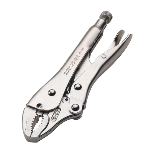 Eclipse Locking Plier Curved Jaw with Cutter 175mm EC-E7WR