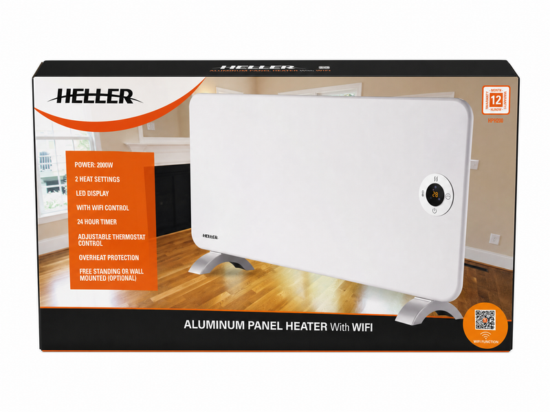 Heller 2000W Panel Heater with WIFI HPH20