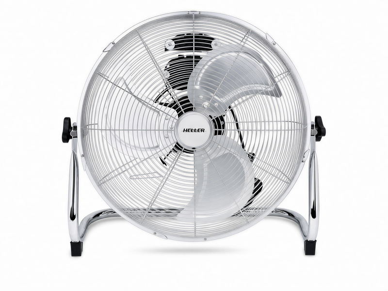 Heller 45cm Chrome High Velocity Fan HVF45CH