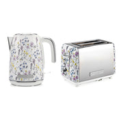 Laura Ashley 1.7L Jug Kettle and 2 Slice Toaster Combo Wild Meadow