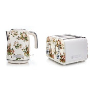 Laura Ashley 1.7L Jug Kettle and 4 Slice Toaster Combo Rosemore