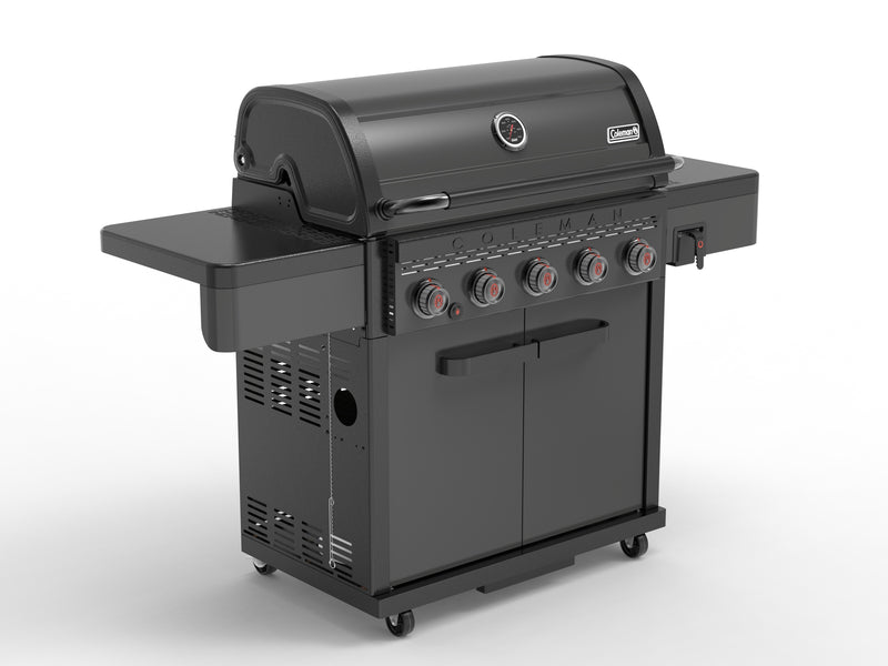 Coleman Revolution 5 Burner Gas BBQ Matt Black — image 2
