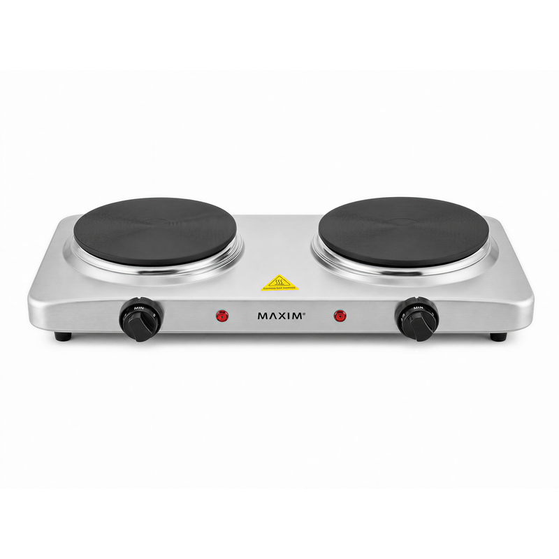Maxim 2400W Twin Portable Hotplate Cooktop MHP2