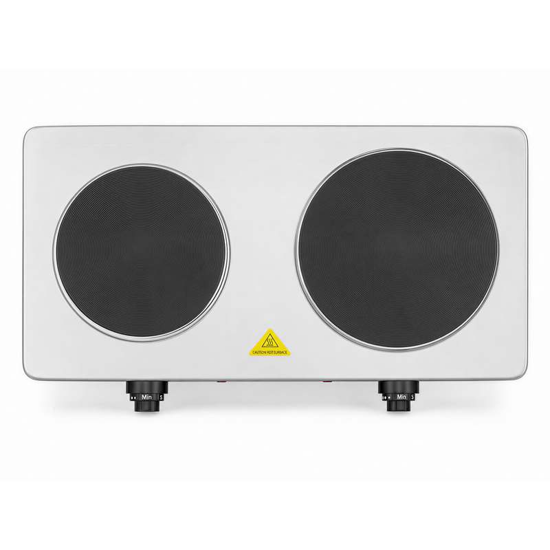 Maxim 2400W Twin Portable Hotplate Cooktop MHP2
