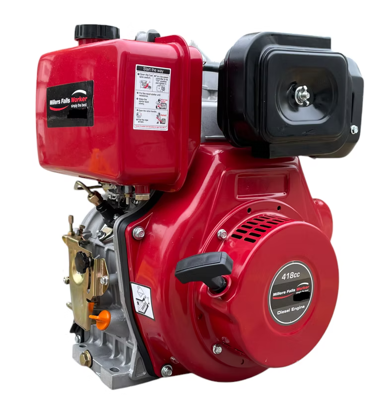 Millers Falls TWM 10HP 406cc Electric Start Diesel Engine