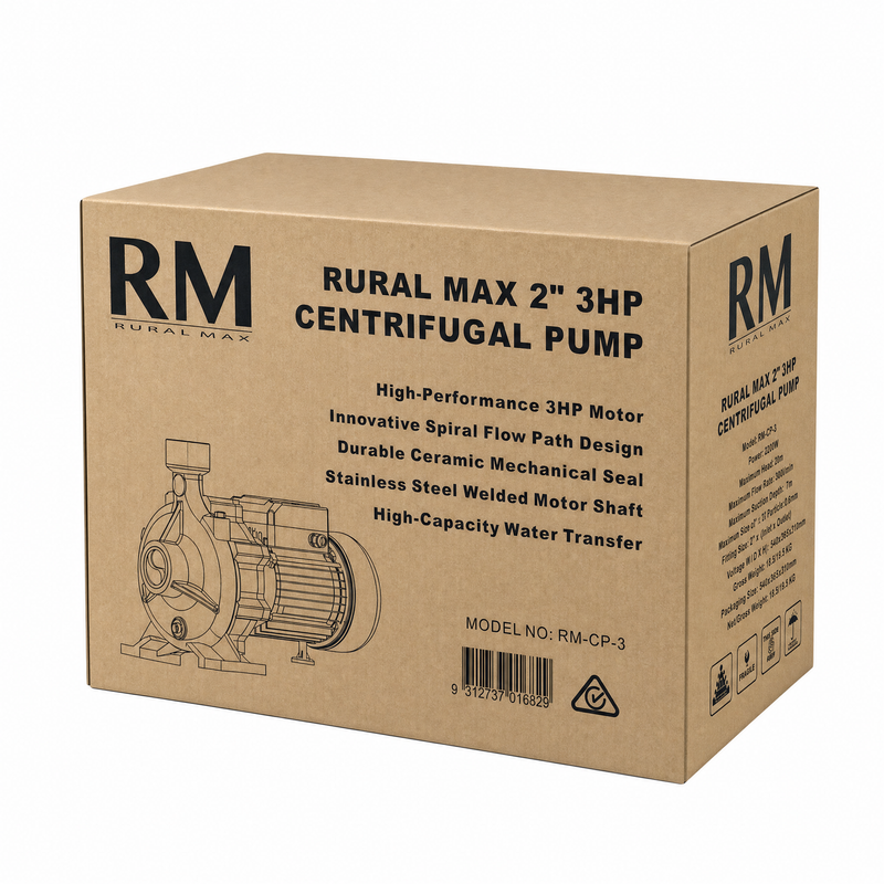 Rural Max 2" 3HP Centrifugal Pump RM-CP-3