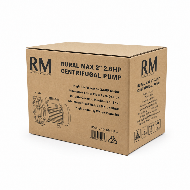 Rural Max 2" 2.6HP Centrifugal Pump RM-CP-4