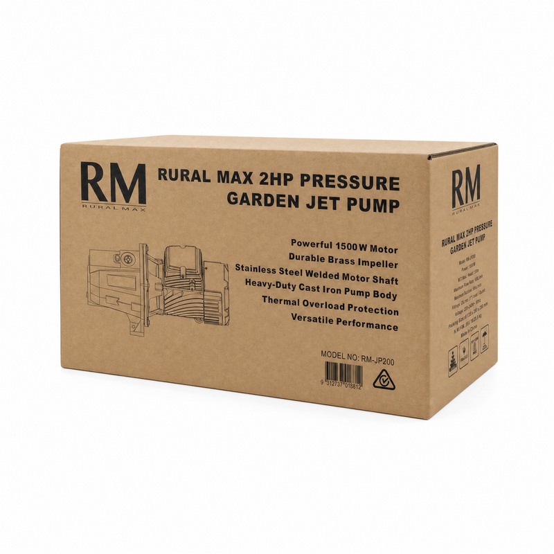 Rural Max 2.0HP Garden Pressure Jet Pump RM-JP200
