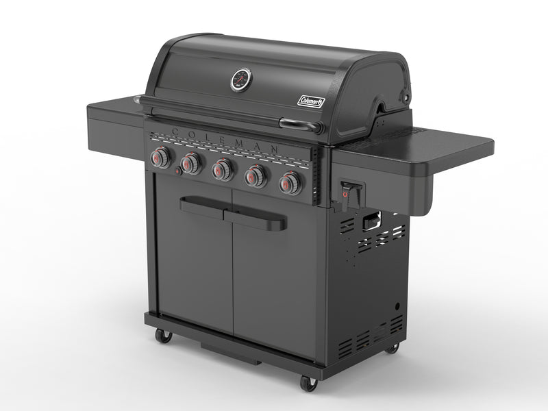 Coleman Revolution 5 Burner Gas BBQ Matt Black — image 3