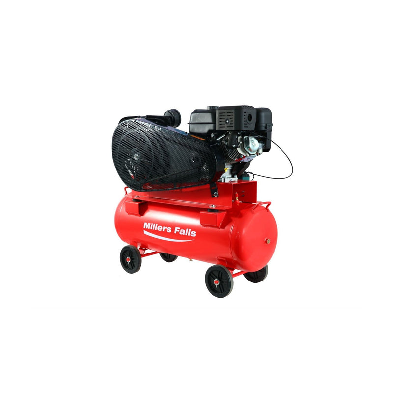 Millers Falls 15HP 150L 3 Cylinder Belt Drive Petrol Air Compressor — image 2