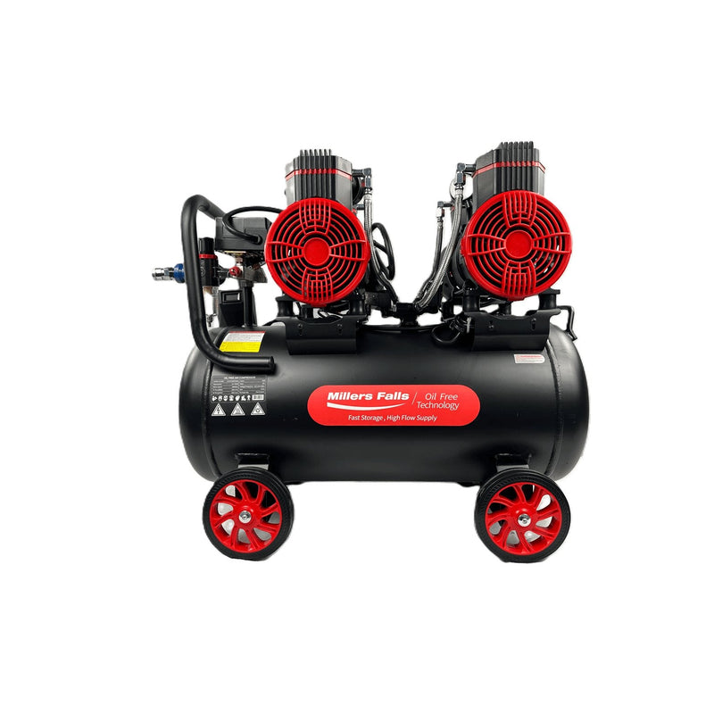 Millers Falls 4.8HP 60L Oil Free Air Compressor ACOF3560W60L — image 2