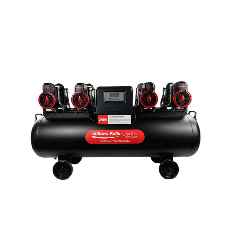 Millers Falls 4.8HP 120L Oil Free Air Compressor — image 2