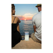 Lava BrightSounds 2 Wireless Bluetooth Speaker W/LED Lamp Powerbank Charger Blue — image 2
