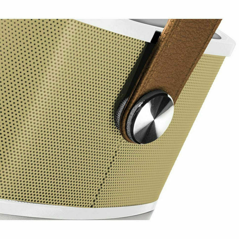 Lava BrightSounds 2 Wireless Bluetooth Speaker W/LED Lamp Powerbank Charger Mustard — image 2