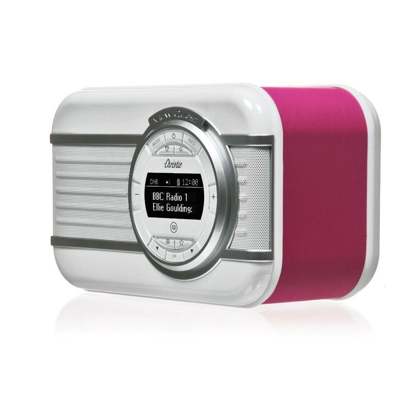 VQ Christie DAB+ Radio with NFC & Bluetooth Speaker Pink — image 2