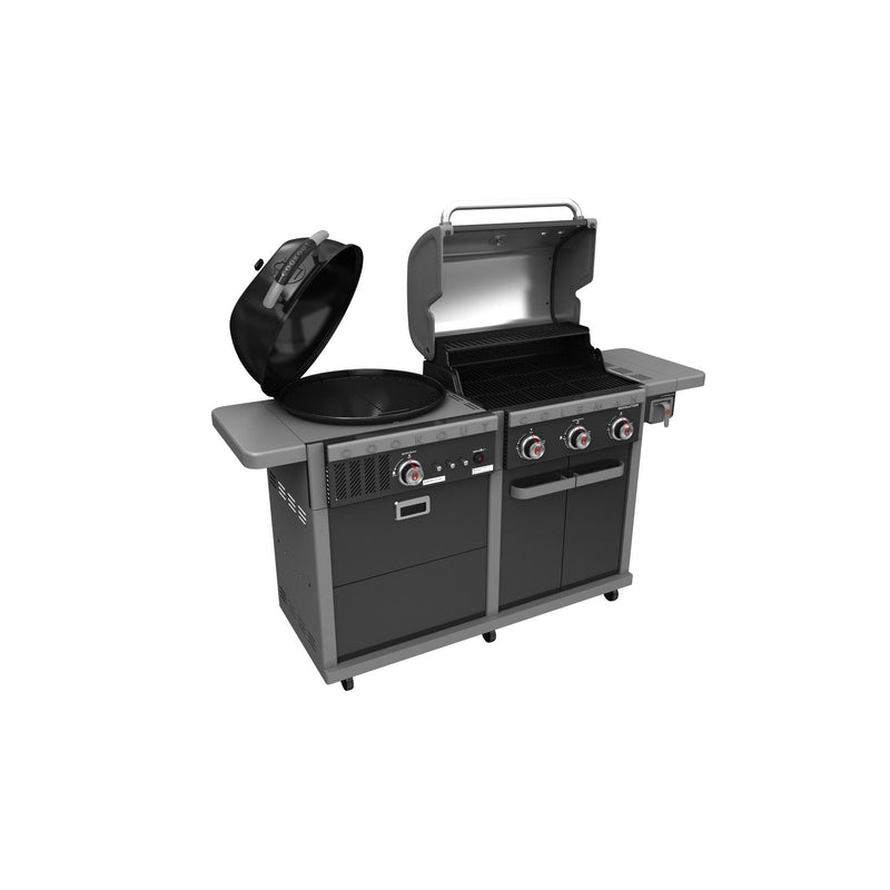 Coleman Revolution Dual Fuel Kitchen with Sink Fridge and Storage Modules - Black Gloss — image 2
