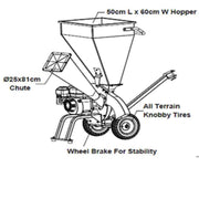 Millers Falls 6.5HP Tow Behind Chipper Shredder FI75SC — image 2